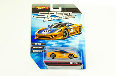 Hot Wheels Speed Machines Saleen S7 Orange & Blue | eBay