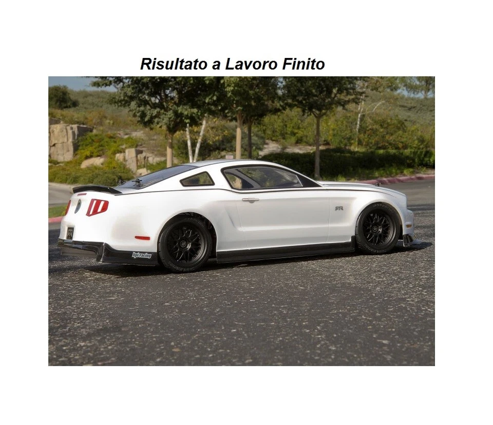 HPI 106108 Carrozzeria FORD MUSTANG 2011 1/10 Trasparente HPI RACING - Immagine 2 di 2