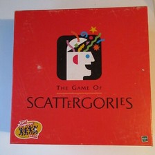 The Game Of Scattergories 1999 Edition By Hasbro complete