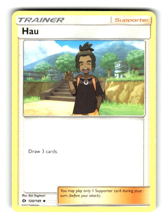 Pokemon Sun & Moon Hau 120/149 LP