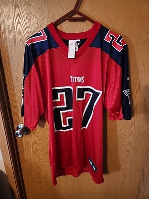 Tennessee Titans #27 George Jersey Style Shirt Adult Medium | eBay