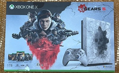 Microsoft Xbox One X Gear 5 Limited Edition Console X Box