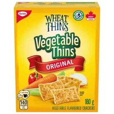 CHRISTIE VEGETABLE THINS CRACKERS MADE IN CAN...