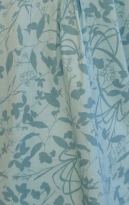 Harmony Art Whispering Grass color Aqua organic cotton 110'' wide