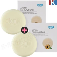 ATOMY Family pH Bar 100g x 2EA Natural Moisture Soap Mild PH Prescription New