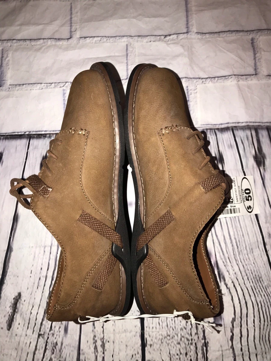 Xero Shoes Alston Leather Oxford Mens 7.5 Brown Lace Up Minimalist NWOT