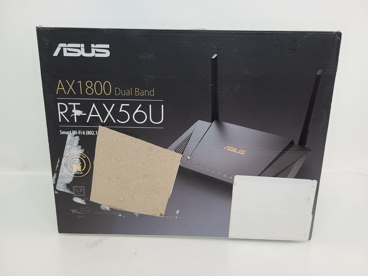 ASUS AX1800 WiFi 6 Router (RT-AX56U) Dual Band Gigabit Wireless