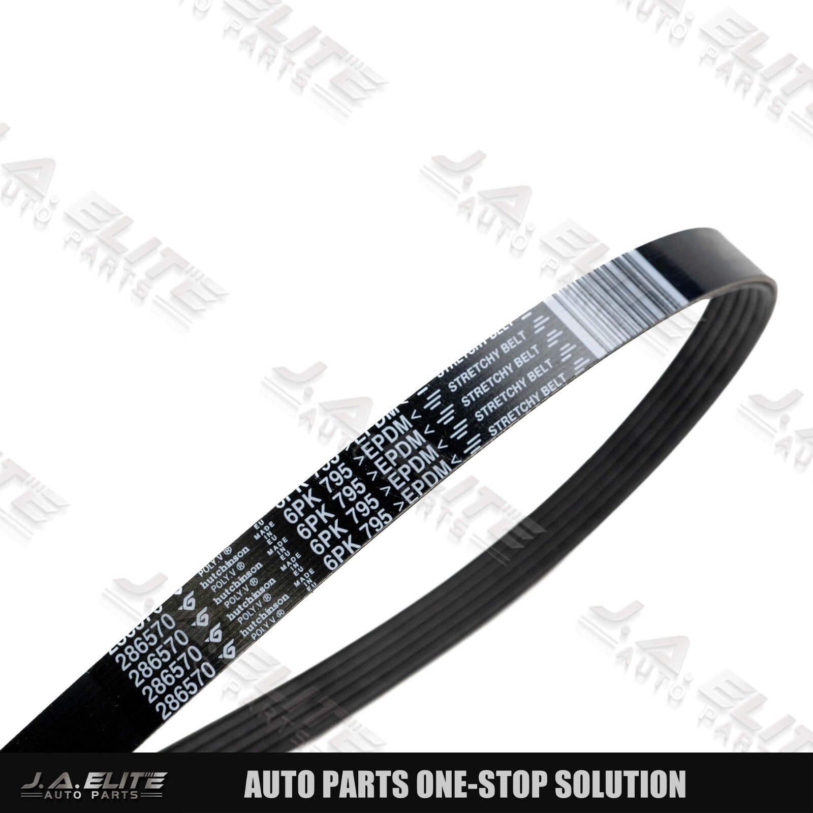 Genuine Compressor &Alternator Belt Set for Maserati Ghibli,Quattroporte,Levante