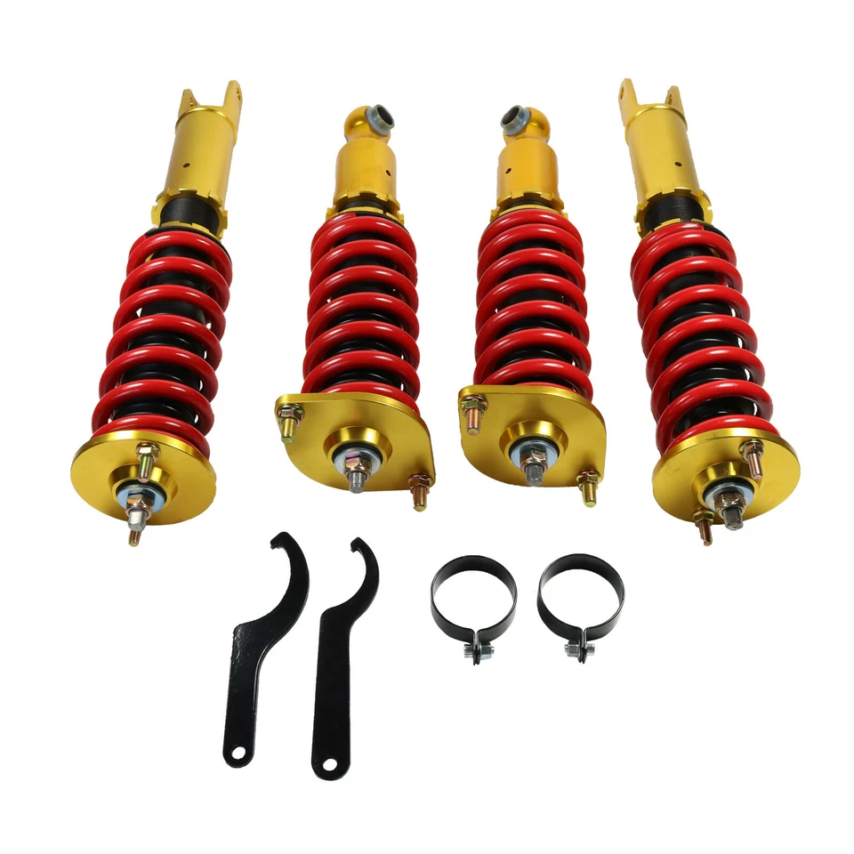 Kits de suspensión amortiguadores puntales para 90-96 Nissan 300ZX Z32 Coilovers Foto 2 de 4
