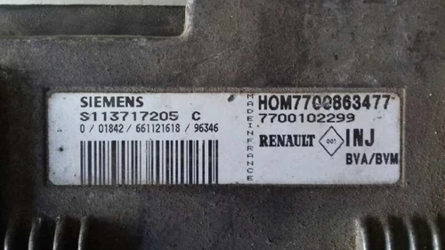 7700102299 Centralita Motor Uce para RENAULT LAGUNA (B56) * 4901668 - Imagen 2 de 3