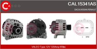 Casco Lichtmaschine Generator 120A 12V FüR Dacia Duster 1.5 Dci CAL15341AS