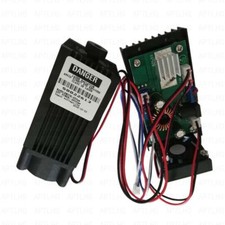 Quality Focusable 450nm 5.5W 5500mW Blue Laser Module TTL 12V Carving/Burning