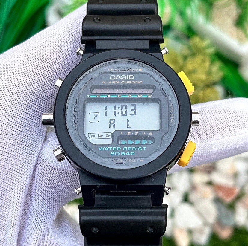 希少 新品電池 G-SHOCK DW-6200 Y2K レトロ カシオ メンズ Vintage Casio G-Shock DW-6200 Digital Chrono-Alarm Japan Made Men