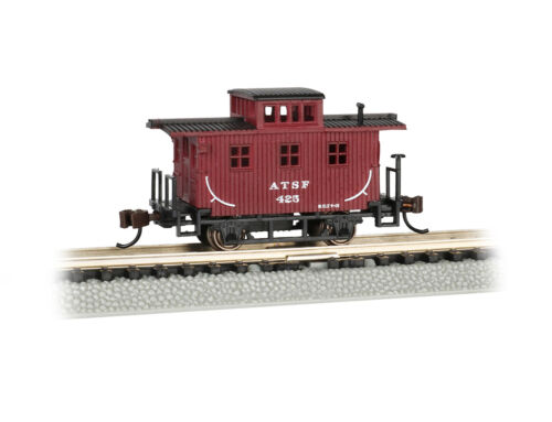BACHMANN N Old-Time Caboose Santa Fe BAC15753 - 第 1/1 張圖片