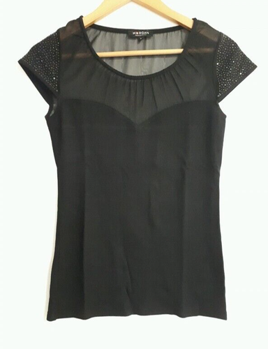 Pull Morgan Noir - Taille M (36/38/2), Occasion Très Bon état, Coupe Femme