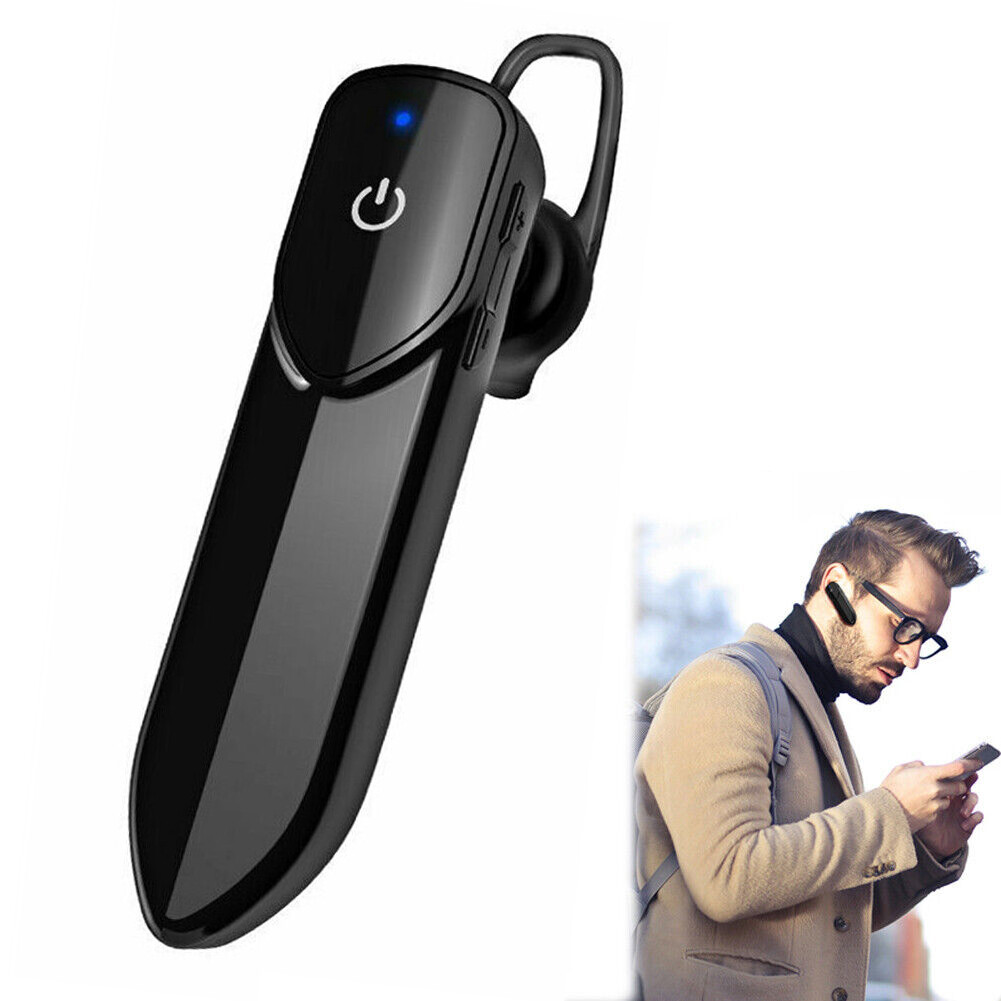 Bluetooth Headset Sport Wireless Earphone with Mic Hands-free Call Earpiece