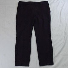 Express 6 Blue Red DIamond Columnist Mid Rise Slim Stretch Dress Pants
