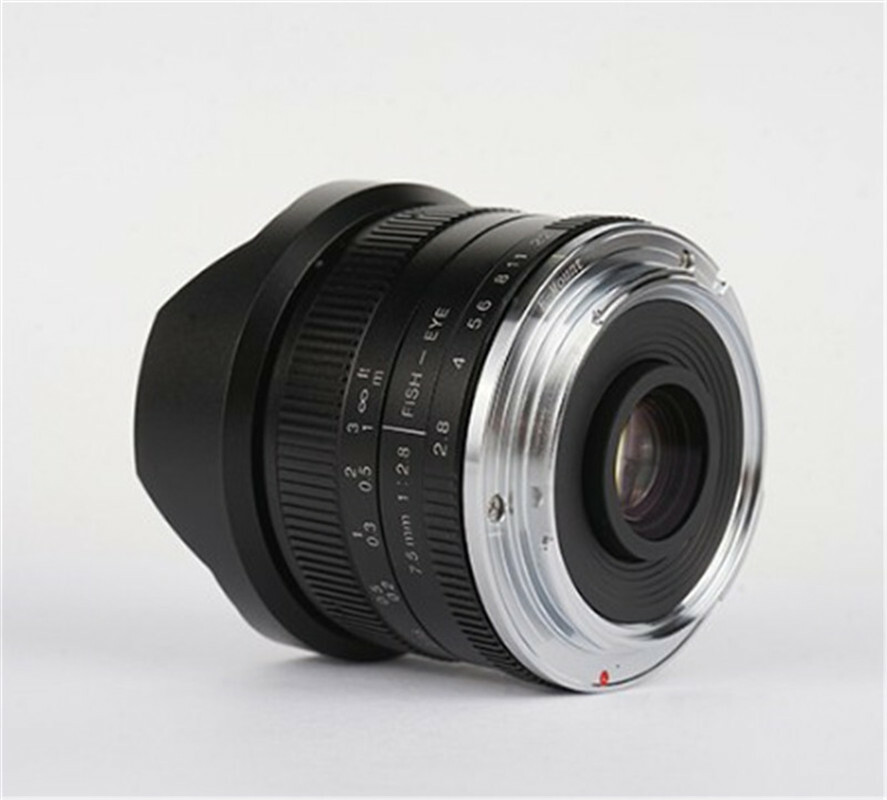 7artisans 7,5 Mm F/2.8 Fischaugen-Objektiv Für M43-Kameras (Olympus, Panasonic)