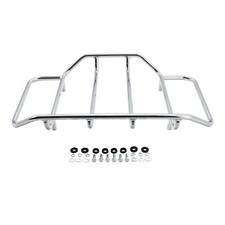 Chrome Luggage Top Rack Fit For Harley Touring Touring Road King Street Glide
