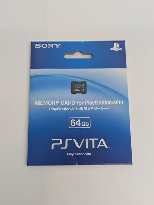 New Sony Official Play Station PS VITA Memory Card 64GB PCH-Z641J