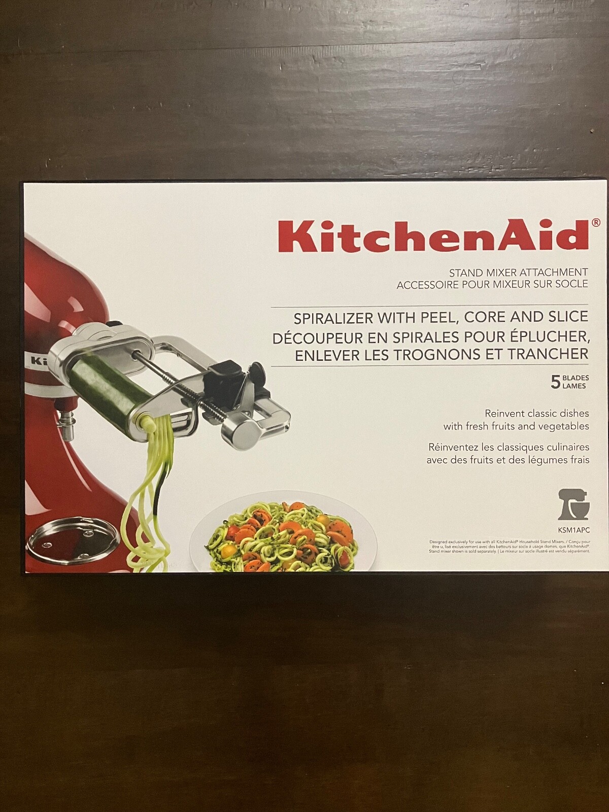 KitchenAid Stand Mixer Attachment 5 Blades (BRAND NEW AND FACTORY SEALED) 883049375700 eBay