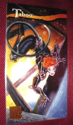 1995 WILDSTORM GALLERY WIDEVISION TRADING CARD #107 TABOO NM-MT