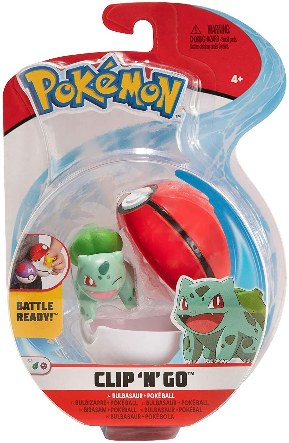 Pokémon Clip'n'Go Poké Ball Totodile & Dive Ball - Mondo Action Figure