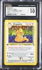 CGC 10 DRAGONITE 4 FOSSIL HOLO 1ST EDITION POKEMON GEM MINT