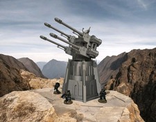 3d Printed Terrain Anti-Aircraft Quad Flak Tower Perfect For 40K and Kill Team
