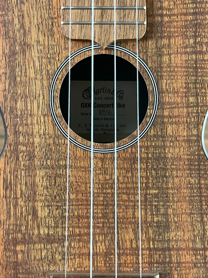 Martin 0XK Concert Ukulele - Natural (Store Demo) - Image 3 of 4