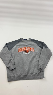 Oregon State Beavers Sweatshirt Mens XL Gray NCAA Football Champion Crewneck