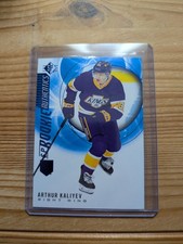2020-21 Upper Deck SP Rookie Authentics Blue Arthur Kaliyev #104 QTY