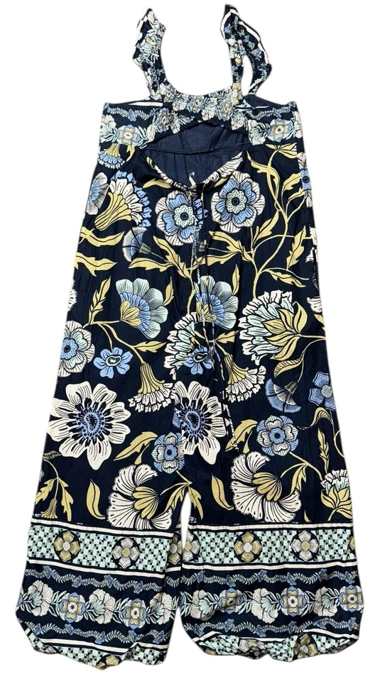 Mono Free People Bali Albright Floral Azul Talla Mediana India Foto 2 de 4