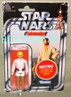 LUKE SKYWALKER Star Wars Retro Kenner Collection 3.75" Figure 2019 ANH Card Wear