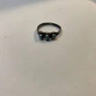 Vintage Sterling Silver 925 Turquoise Ring Size 3
