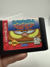 Garfield: Caught in the Act (Sega Genesis, 1995) - Free Shipping