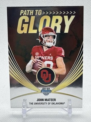 2025 Bowman University Chrome - Path to Glory John Mateer #PG-20 (RC)