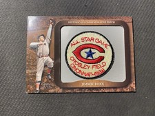 Jimmie Fox 2009 Topps Historical Commemerative Patch Relic Card 