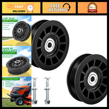 Flat Idler Pulley for Lawn Mower - Compatible with Ariens  Craftsman, Durable R