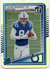 2025 Panini Donruss Football Press Proof Silver Die-Cut Tyler Warren #337