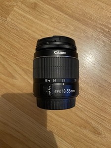 Canon EF-S 18-55mm F3.5-5.6 III Auto Focus Zoom Lens with Original Caps
