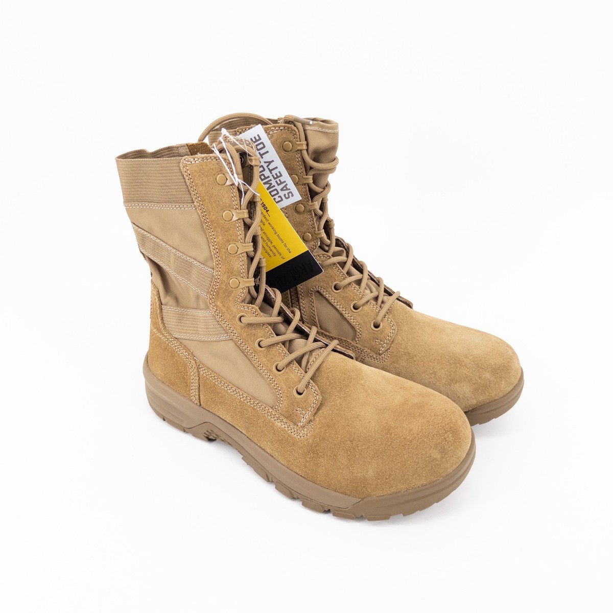 Belleville Hot Weather Side-Zip Composite Toe Men Tactical‎ Boot BV508ZCT 8 Wide Belleville BV508Z CT Coyote Composite Toe Side Zip Boot main image 3
