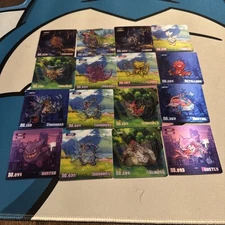 Random Set Of 10. Eif Origin Pokemon Gameboy Lenticulars Wave 3 