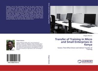 Elegwa Mukulu | Transfer Of Training In Micro And Small Enterprises In Kenya