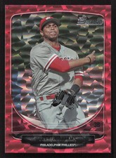 2013 Bowman Draft Picks & Prospects Trey Williams Red Ice #/25 #BDPP63 Card