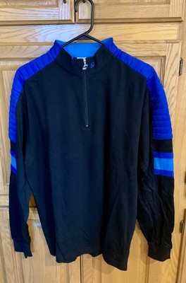 Men's Odlo XL Quarter Zip Mock T Neck Pull Over