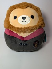 Original Squishmallows Harry Potter Gryffindor Lion in Coat 8" Plush 2025 w/ Tag