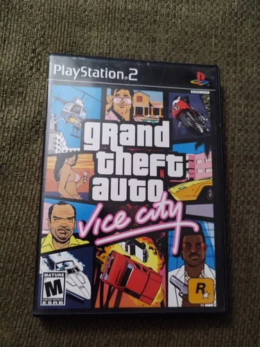 Grand Theft Auto Vice City PlayStation 2 PS2 Complete w/Manual