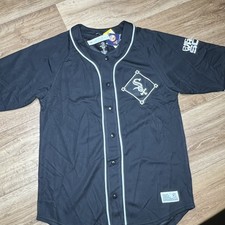 Chicago White Sox MLB Dynasty Series Men Sz M Baseball Jersey Embroidered Logo
