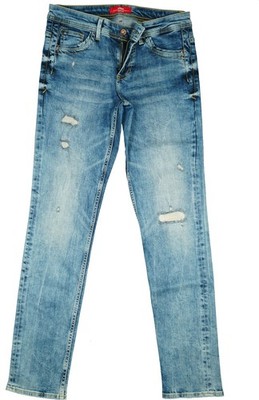 s.Oliver Shape Slim Jeans Damen Mid Rise Slim Stretch Blue W28 36 L32